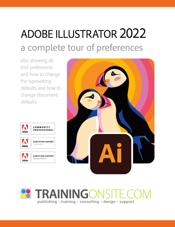 Illustrator CC 2022 tour preferences