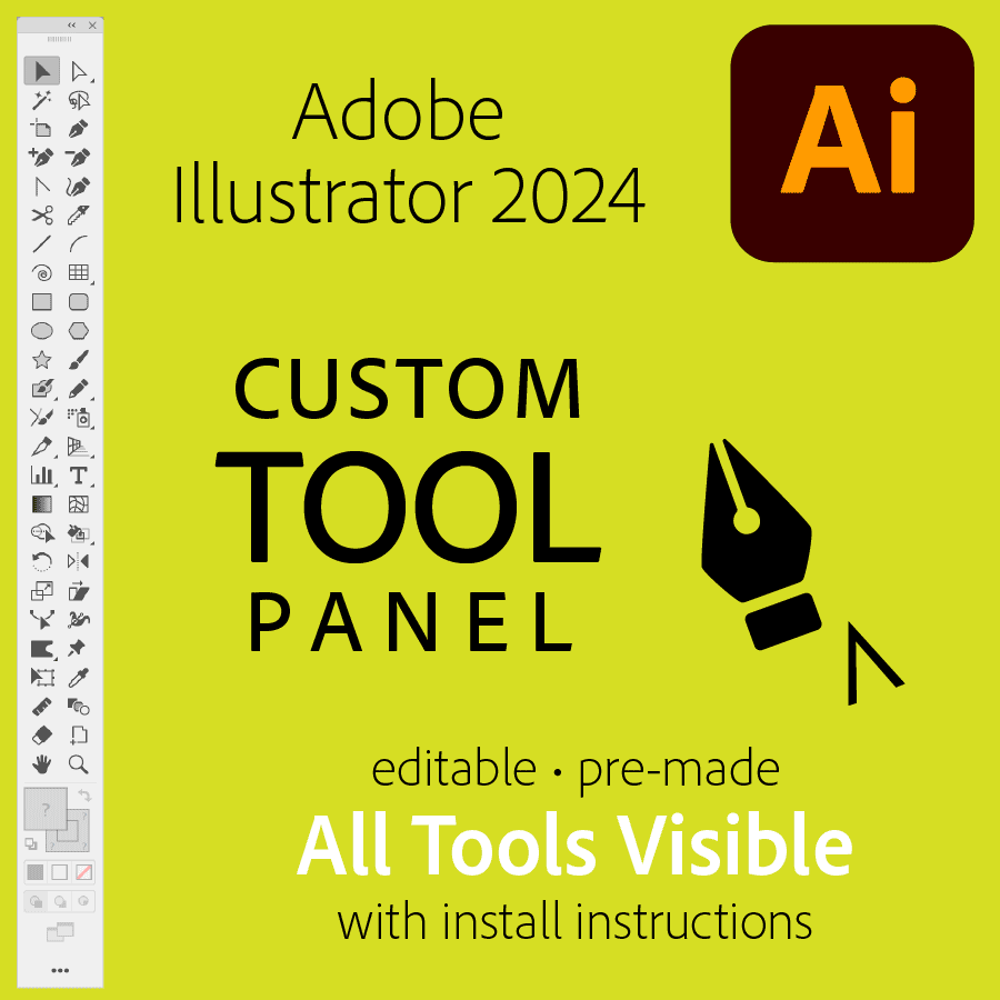 Mikes Custom Illustrator Tool Panel