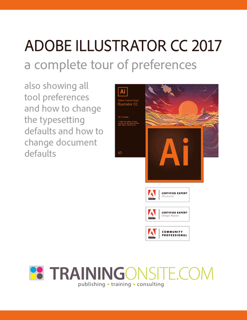 Iillustrator CC 2017 tour preferences