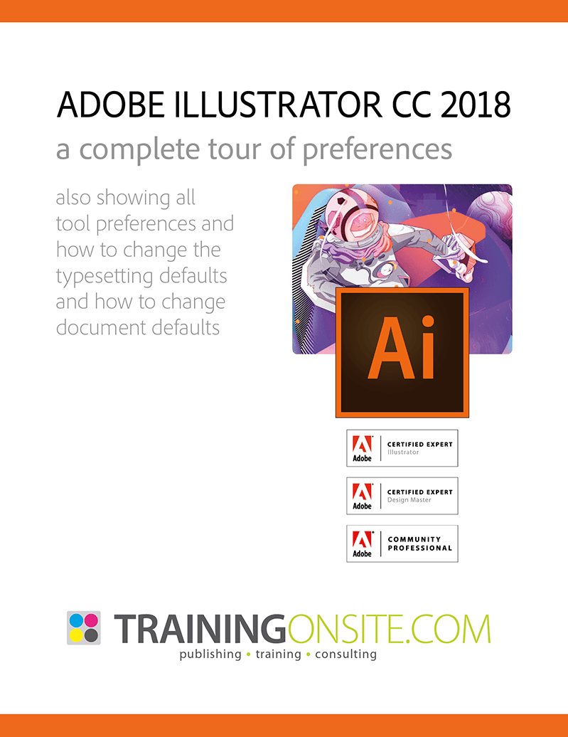 Illustrator CC 2018 tour preferences