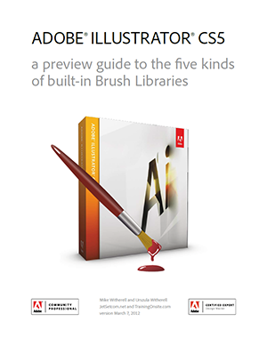 Illustrator CS5 brush libraries guide