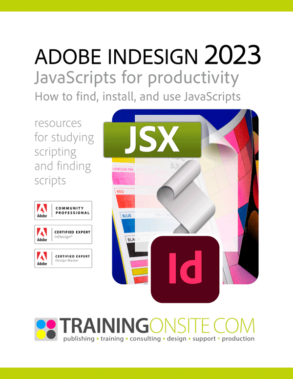 InDesign 2023 JetSet JavaScripts Guide