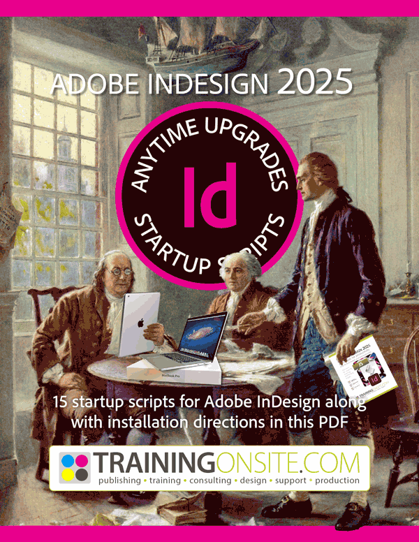 InDesign Anytime Upgrades