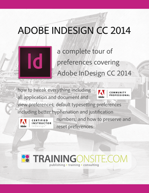 InDesign CC 2014 tour of preferences