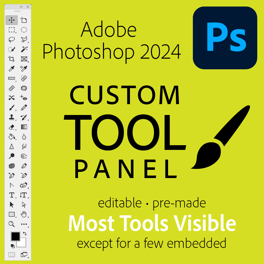 Photoshop custom tool panel